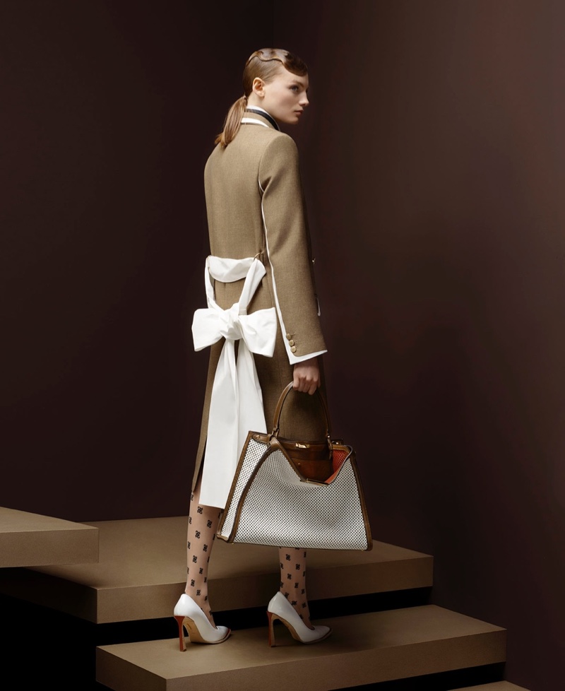 Fran Summers stars in Fendi fall-winter 2019 campaign