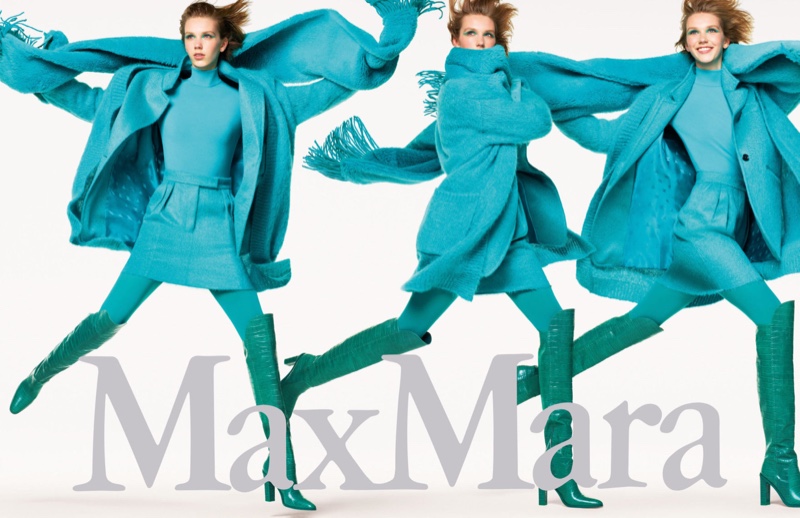 Bente Oort fronts Max Mara fall-winter 2019 campaign