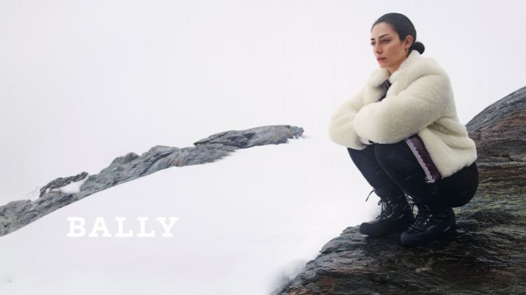 Conie Vallese stars in Bally fall-winter 2019 campaign