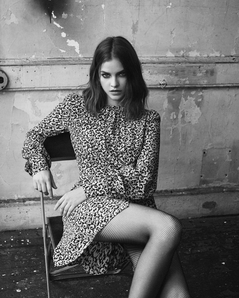 Barbara Palvin stars in the Kooples fall-winter 2019 campaign