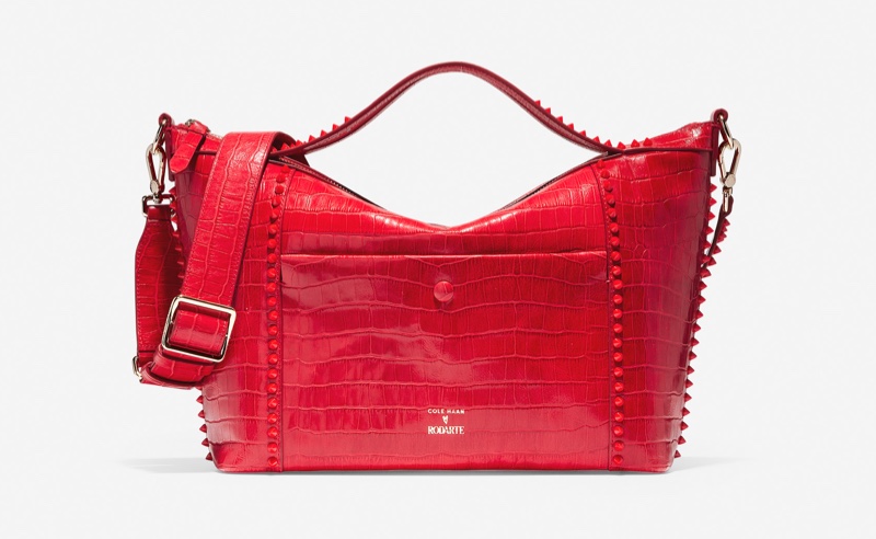 Cole Haan x Rodarte Soft Satchel in True Red $358