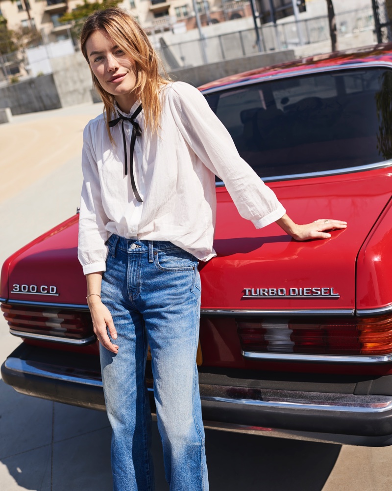 Lucky Brand taps Camille Rowe for fall-winter 2019 campaign