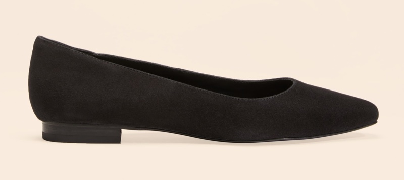 Reformation Bea Flat in Black $178