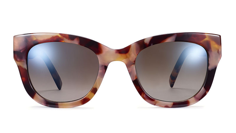 Warby Parker Gemma Sunglasses in Adobe Tortoise $95