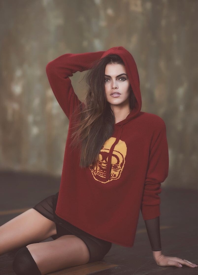 Kamila Hansen stars in Skull Cashmere fall-winter 2019 campaign