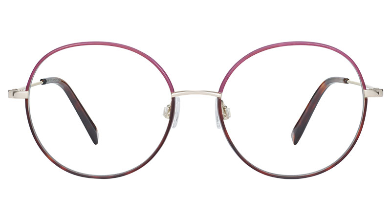 Warby Parker Nellie Glasses in Negroni Fade with Polished Gold $145