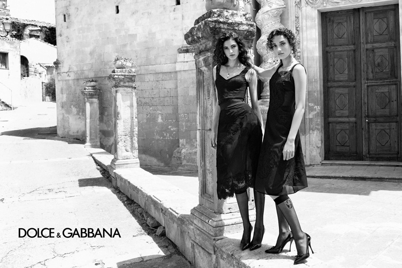 An image from Dolce & Gabbana's spring 2020 advertising campaign