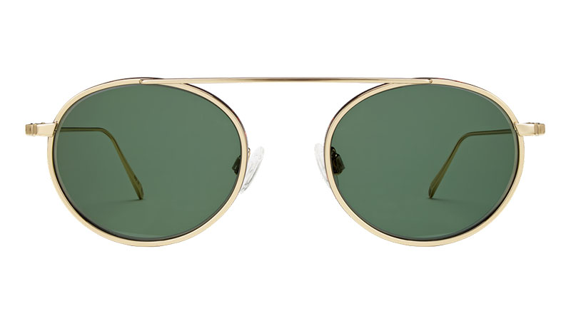 Warby Parker Corwin Sunglasses in Gold Whiskey Tortoise $195