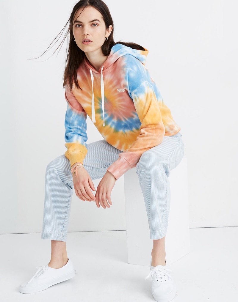 Madewell x Free & Easy Tie-Dye Hoodie Sweatshirt $88