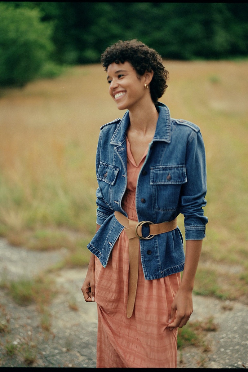 Dear John Tyler Denim Shirt Jacket in Medium Blue $138Dear John Tyler Denim Shirt Jacket in Medium Blue $138