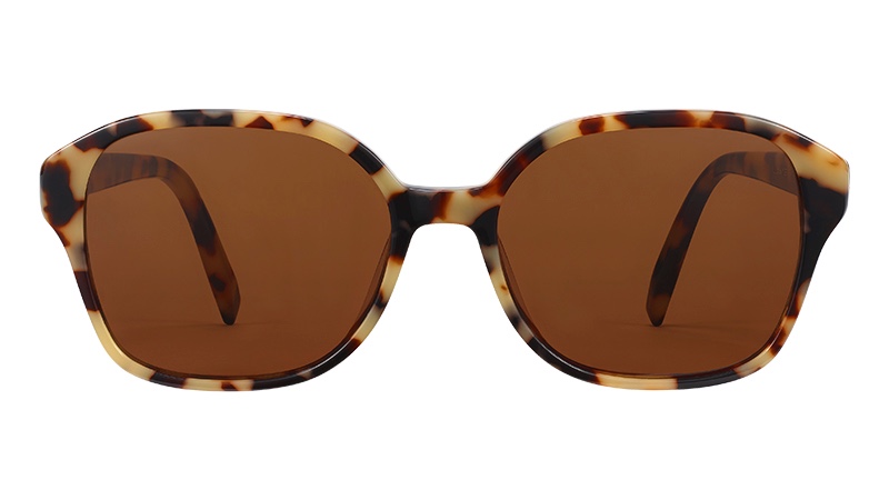 Warby Parker Lila Sunglasses in Marzipan Tortoise $95