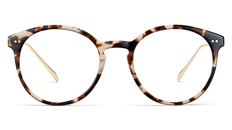 Warby Parker Langley Glasses in Opal Tortoise with Riesling $145