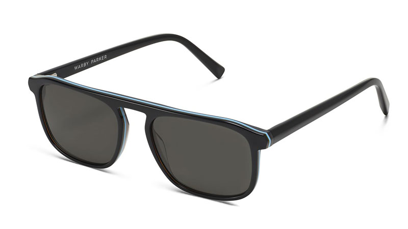 Warby Parker Lyon Sunglasses in Black Sky Eclipse $95