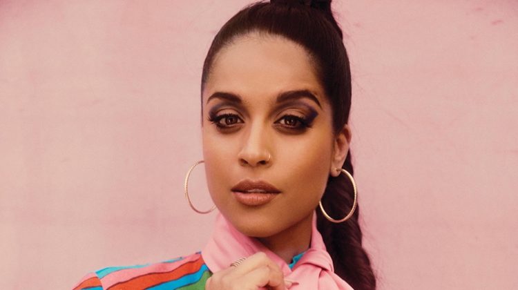 Social media star Lily Singh wears Gucci look with David Yurman earrings. Photo: Austin Hargrave / FASHION