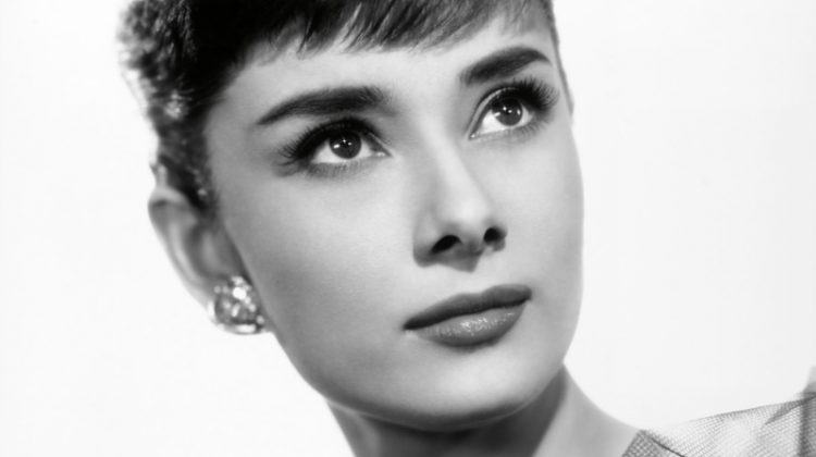 Audrey Hepburn wears a pixie haircut in the 1950s for Sabrina promo shoot. Photo Credit: Paramount Pictures / Album / Alamy Stock Photo