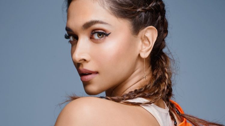 Wearing a braided hairstyle, Deepika Padukone shines as an adidas ambassador. Photo: adidas