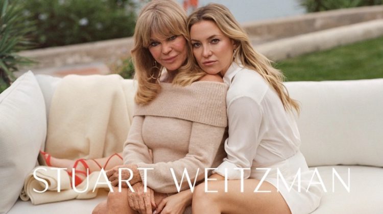 Goldie Hawn Kate Hudson Stuart Weitzman Spring 2022 Campaign