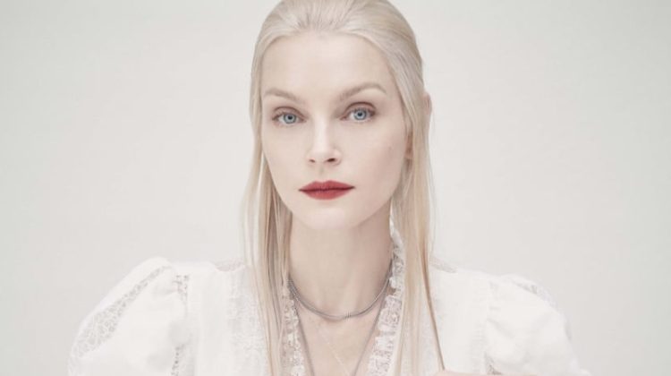 Jessica Stam Zara Studio Spring 2022 Campaign