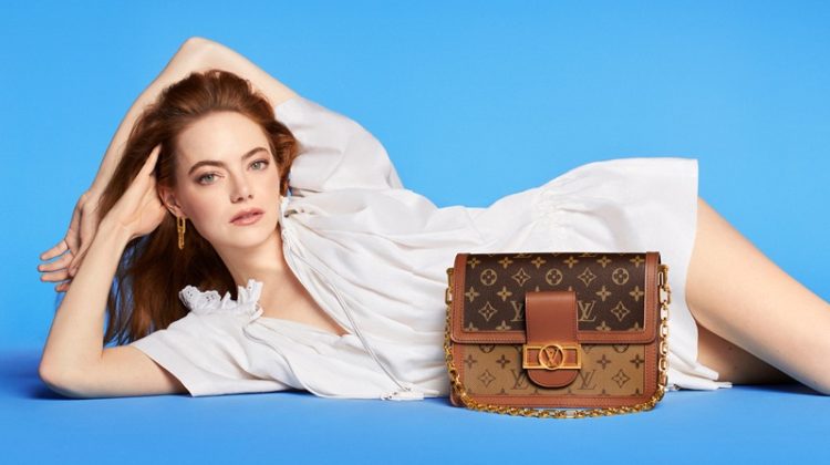 Emma Stone Louis Vuitton Dauphine Spring 2022 Campaign