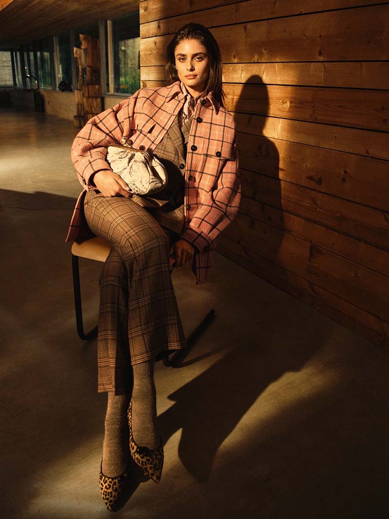 Weekend Max Mara Fall 2022 Campaign Plaid Prints