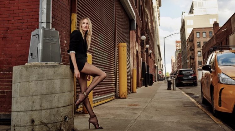 Candice Swanepoel Schutz Heels Fall 2022