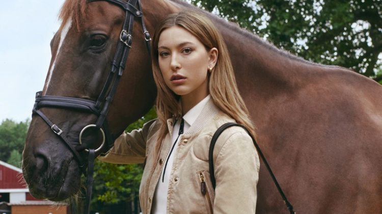 Eve Jobs Horse Louis Vuitton Campaign Winter 2022