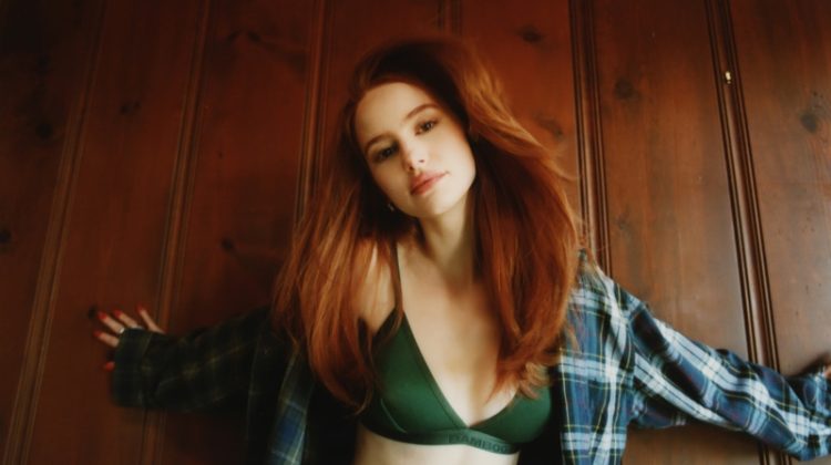 Madelaine Petsch Bamboo Underwear Campaign 2022