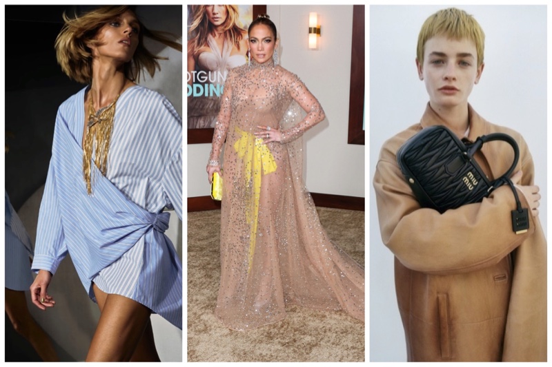 Week in Review: Anja Rubik for Zara January 2023, Jennifer Lopez, and Esther McGregor for Miu Miu spring 2023 campaign.