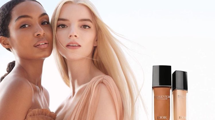 Yara Shahidi Anya Taylor-Joy Dior Forever foundation Ad Campaign