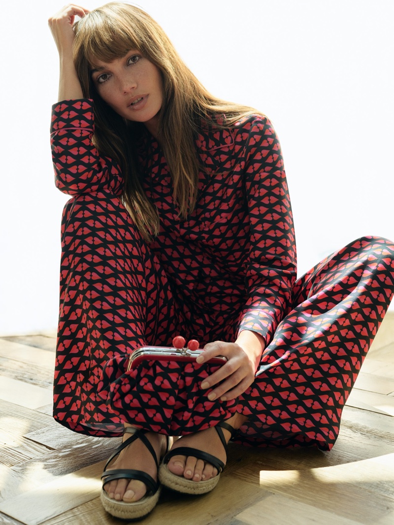 Lily Aldridge & Weekend Max Mara Spring 2023 Campaign