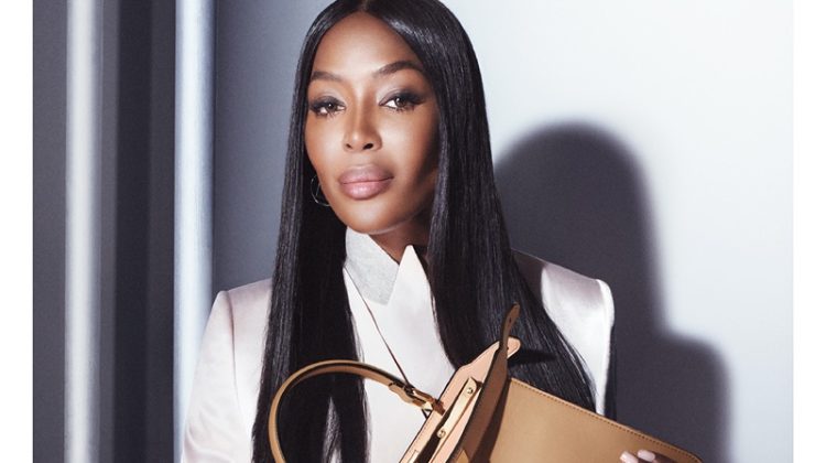 Naomi Campbell Fendi Peekaboo Bag 2023 Campaign