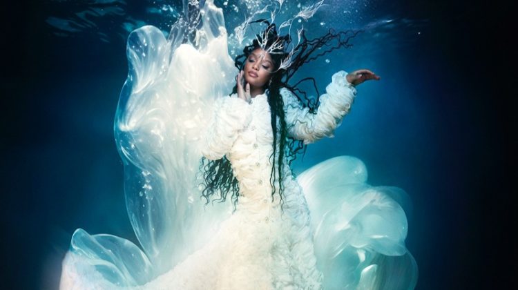 Halle Bailey Underwater V Magazine 2023