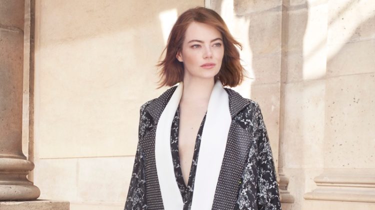 Emma Stone Louis Vuitton Dress Fall 2023