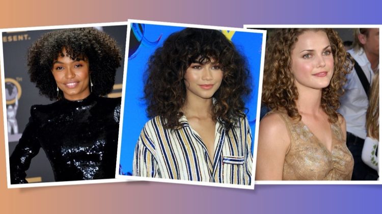 Celebrities with Curly Hair Featured