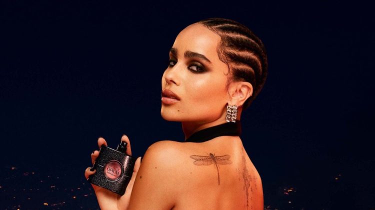 Zoe Kravitz YSL Black Opium Featured