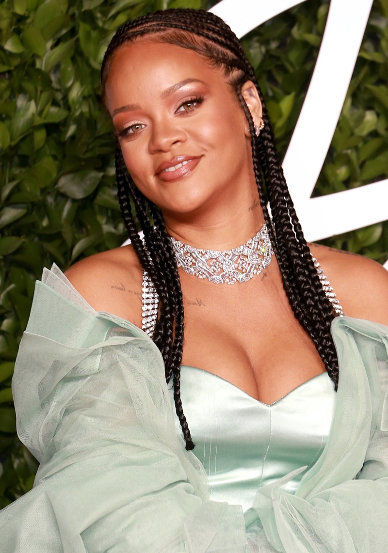 Fulani Braids Rihanna Long