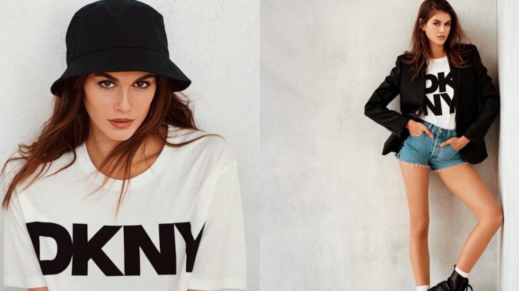 Kaia Gerber DKNY Spring 2024 Featured