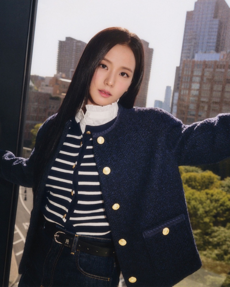 Jisoo Tommy Hilfiger Fall 2024 Ad Campaign