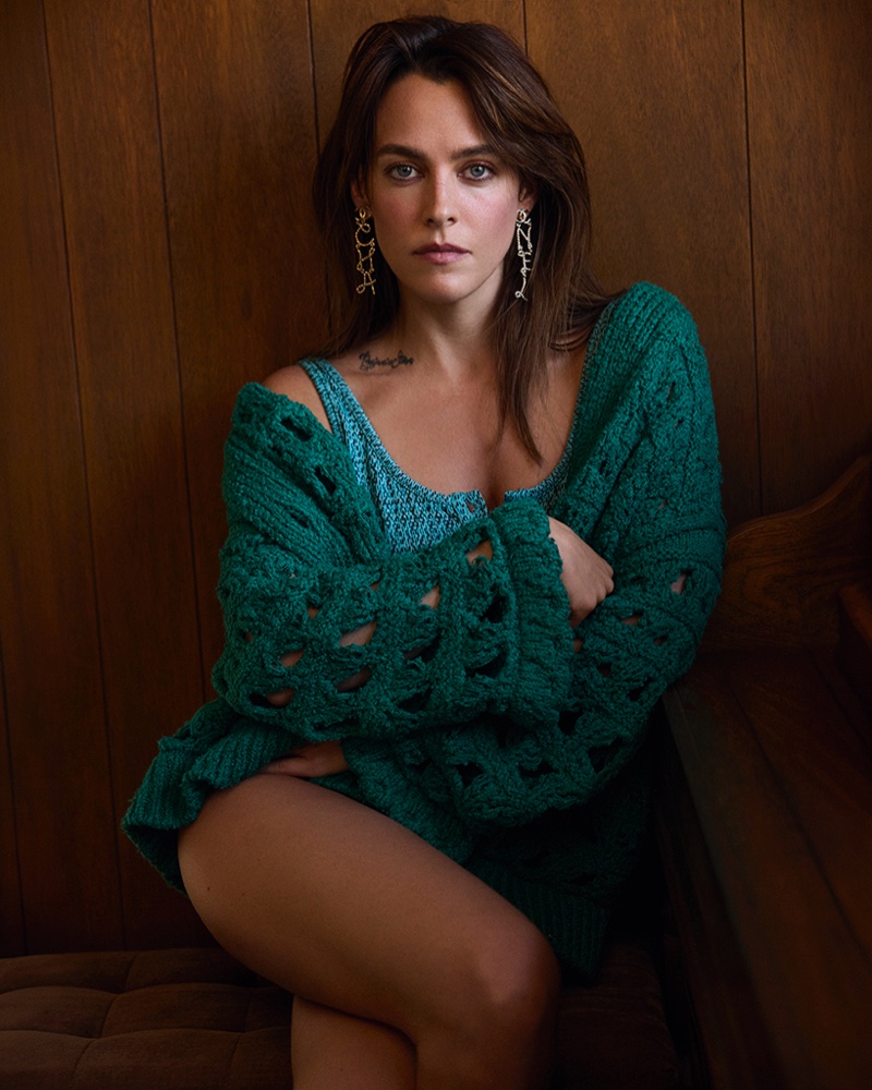 Riley Keough. Photo: David Roemer / Harper's Bazaar Australia